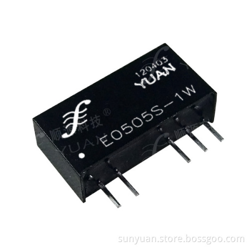 High Isolated Unregulated DC to DC Converter (E S/D 1W)